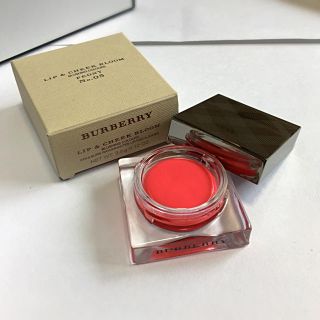 バーバリー(BURBERRY)の新品☆バーバリー☆リップ&チーク ブルーム 05 ピオニー☆(チーク)