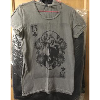 エイチアンドエム(H&M)の★H&M スカルTシャツ メンズXS(Tシャツ/カットソー(半袖/袖なし))