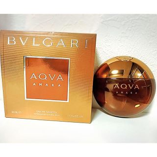 ブルガリ(BVLGARI)の新品未使用☆BVLGARIブルガリ アクア アマーラ オードトワレ 50ml(ユニセックス)