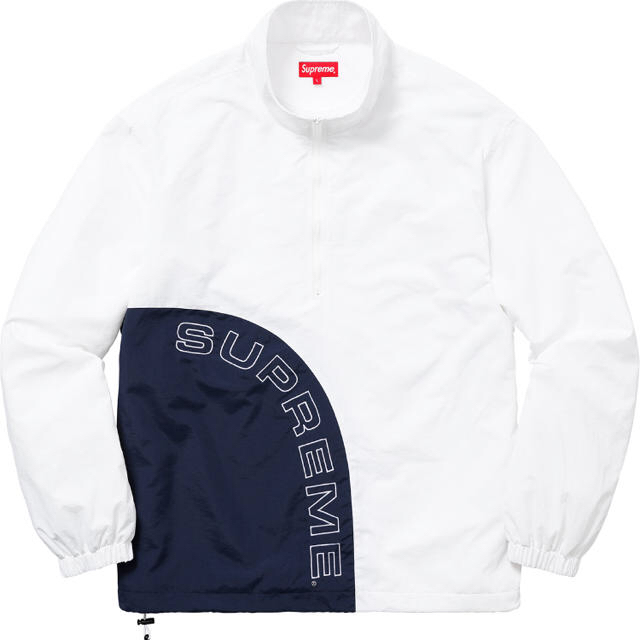 (M) Supreme Corner Arc Half Zip Pullover