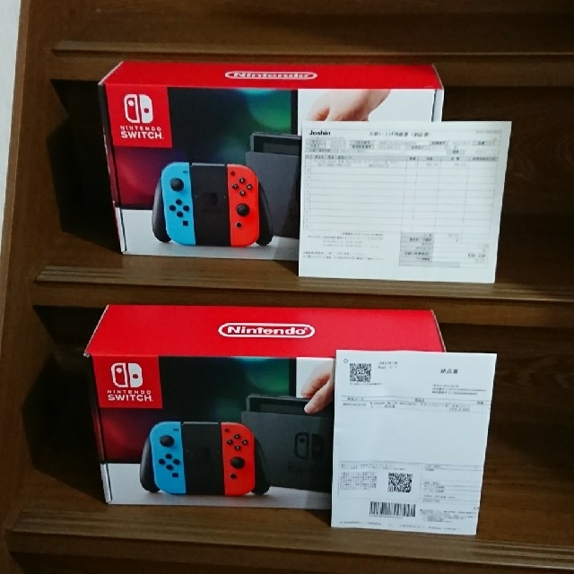 Nintendo Switch - 【定価以下】スイッチネオンカラー2台セット 未開封新品