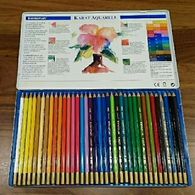 STAEDTLER ステッドラー36色 KARAT AQUARELL 水彩色鉛筆