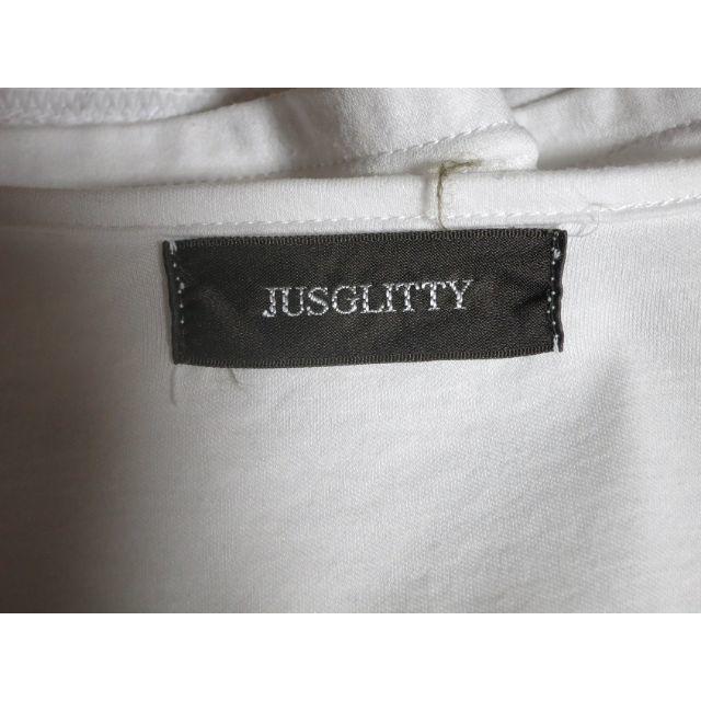 JUSGLITTY(ジャスグリッティー)のジャスグリッティー 袖シフォン カットソー レディースのトップス(カットソー(半袖/袖なし))の商品写真