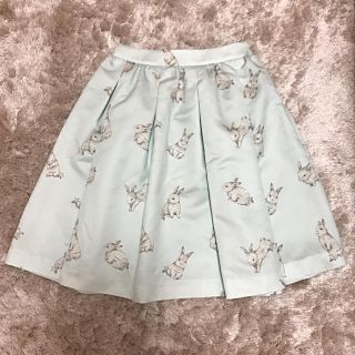 フランシュリッペ(franche lippee)のフランシュリッペ♡シルエットうさぎスカート(ひざ丈スカート)