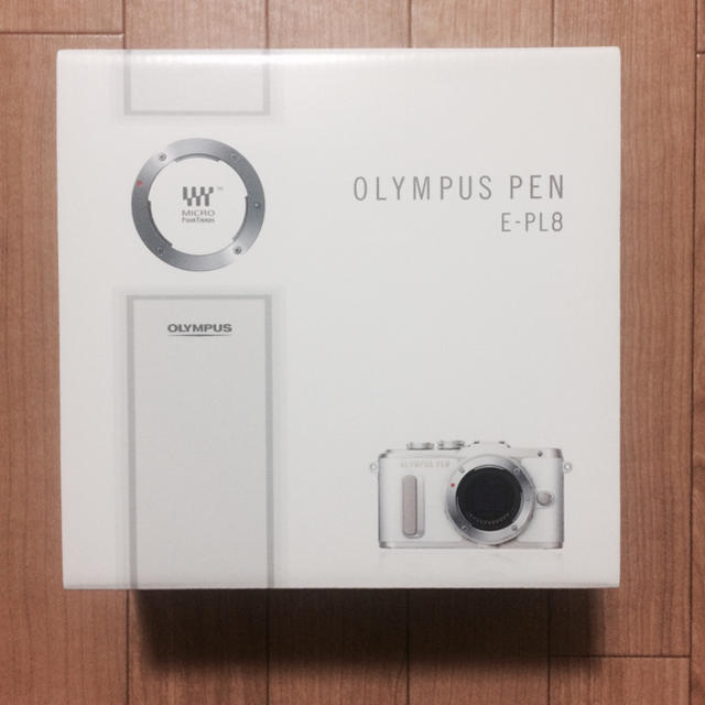 OLYMPUS(オリンパス)の新品 OLYMPUS PEN E-PL8 EZダブルズームキット スマホ/家電/カメラのカメラ(デジタル一眼)の商品写真