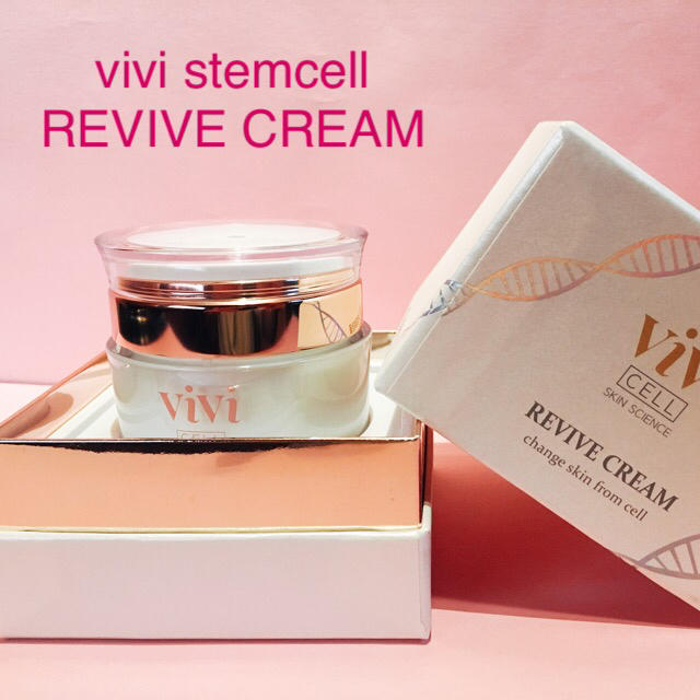 vivi stemcell™️REVIVE CREAM ヒト幹細胞5％ 50g-