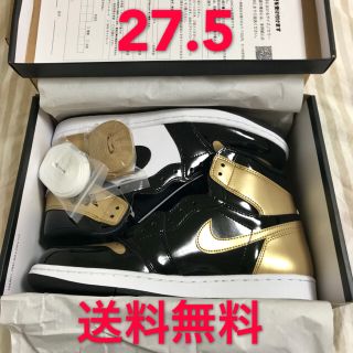 ナイキ(NIKE)のNIKE AIR JORDAN 1 GOLD TOE 27.5(スニーカー)