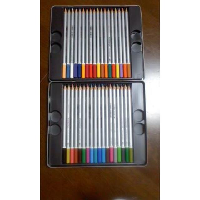 ステッドラー社製　カラト水彩色鉛筆　36色(線画＆原画セット等付属品付き)