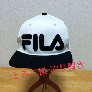 フィラ(FILA)の取り置き FILAキャップ(キャップ)