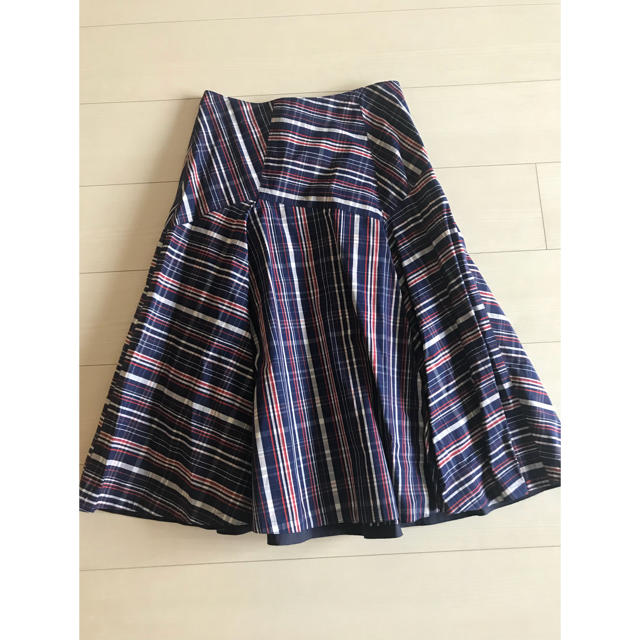 Drawer - ドゥロワー Drawer 2015SS チェックスカート レア