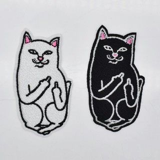 猫ワッペン2枚セット(各種パーツ)