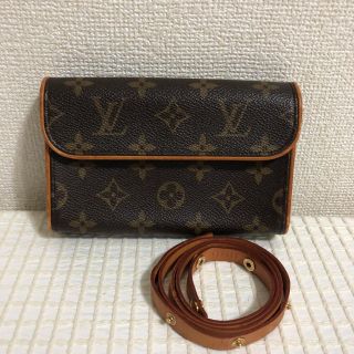 ルイヴィトン(LOUIS VUITTON)のルイヴィトン モノグラム ポシェットフロランティーヌ M51855(ボディバッグ/ウエストポーチ)