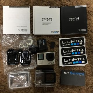 ゴープロ(GoPro)のgopro HERO4 black(ビデオカメラ)