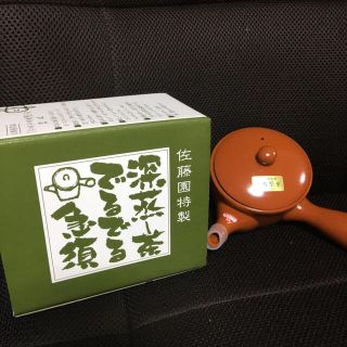 値下げしました！深蒸し茶でるでる急須(茶)