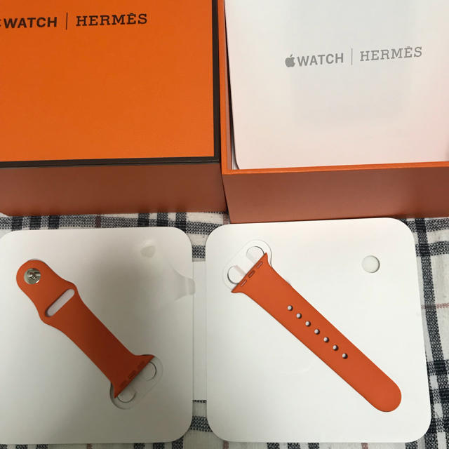 Apple Watch Hermes series 3オレンジ バンド 最終価格