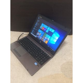 ヒューレットパッカード(HP)の大画面テンキー付き高速 i5&4G 最新Win10pro&MS Office付き(ノートPC)