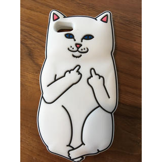 iPhone 5S  SE  Fuck You Cat シリコンケース(iPhoneケース)