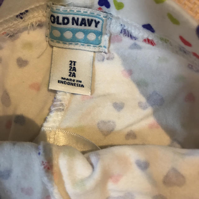 Old Navy(オールドネイビー)のオールドネイビー スパッツ 2T キッズ/ベビー/マタニティのキッズ服女の子用(90cm~)(パンツ/スパッツ)の商品写真