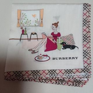 バーバリー(BURBERRY)のバーバリー ハンカチ 女の子 未使用(ハンカチ)