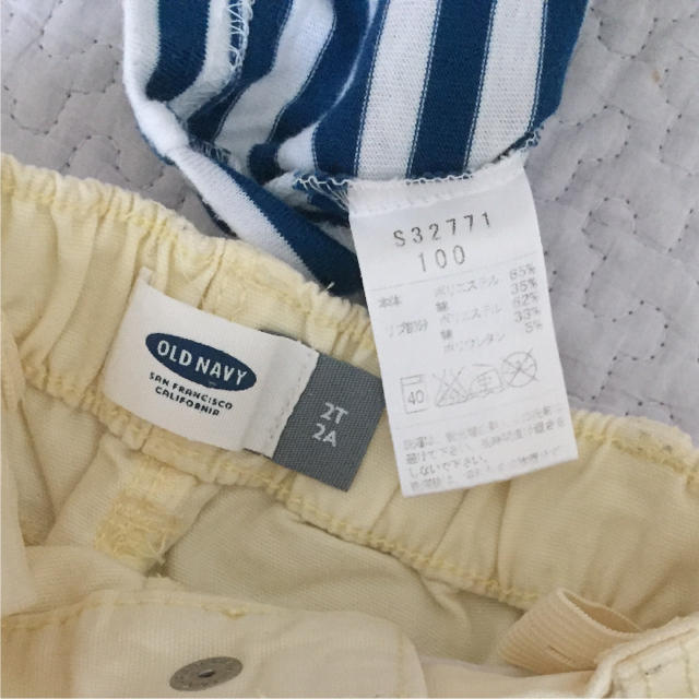 Branshes(ブランシェス)のTシャツ&パンツセット 95-100 2-3歳 ひつじのショーン oldnavy キッズ/ベビー/マタニティのキッズ服男の子用(90cm~)(Tシャツ/カットソー)の商品写真