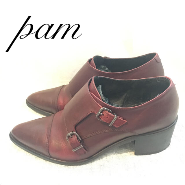 BEAMS(ビームス)のpam ダブルモンクシューズ レディースの靴/シューズ(ローファー/革靴)の商品写真