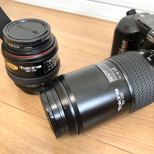 カメラバッグ＋レンズ２個＋フィルター２個付！Nikon F-401 ジャンク品 1