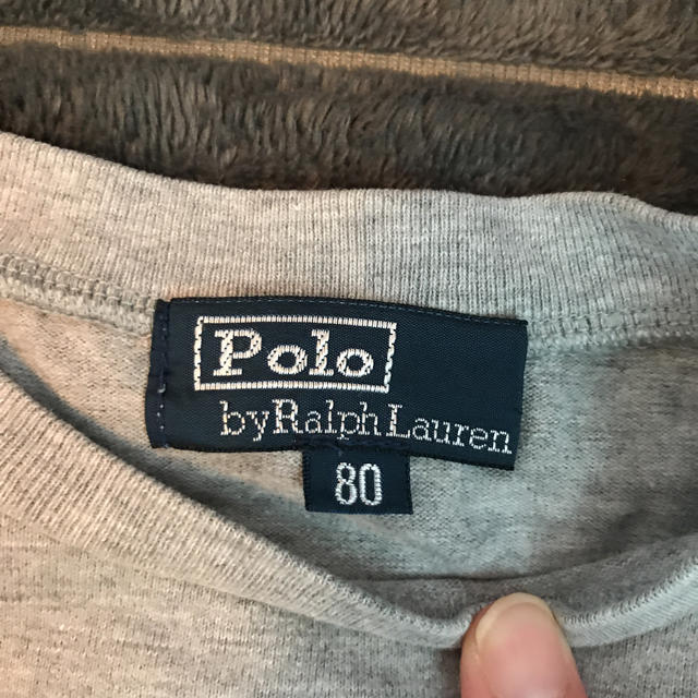 POLO RALPH LAUREN(ポロラルフローレン)のちゃりょさま専用！！ラルフローレン ロングTシャツ キッズ/ベビー/マタニティのベビー服(~85cm)(Ｔシャツ)の商品写真