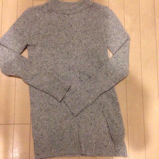 ザラ(ZARA)のスリットデザインニットチュニック(ミニワンピース)