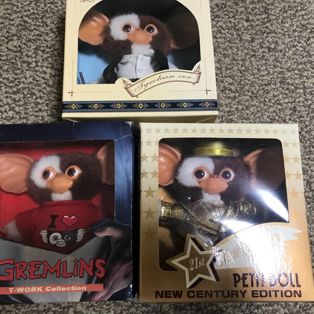 ギズモ3体セット!グレムリン レア ギズモ3体セット!グレムリン レア