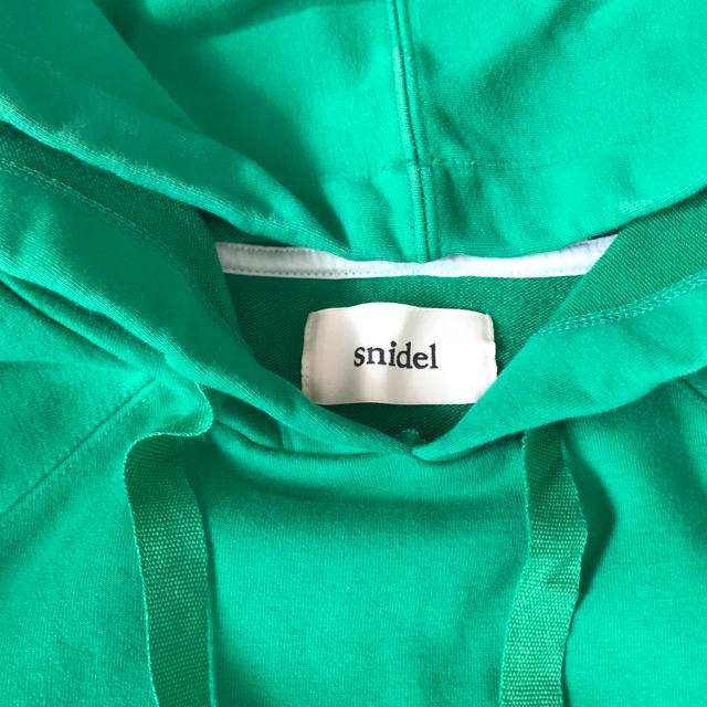 SNIDEL(スナイデル)のsnidel  オーバーフーディーワンピース レディースのワンピース(ミニワンピース)の商品写真