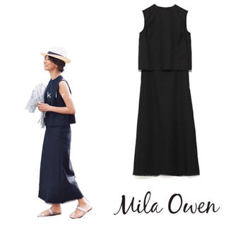 ミラオーウェン(Mila Owen)のミラオーウェン * 裾フリンジ セットアップ(セット/コーデ)