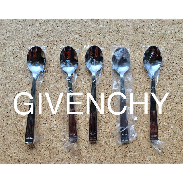 GIVENCHY(ジバンシィ)の【新品 未使用】GIVENCHY /スプーン５本セット インテリア/住まい/日用品のキッチン/食器(カトラリー/箸)の商品写真