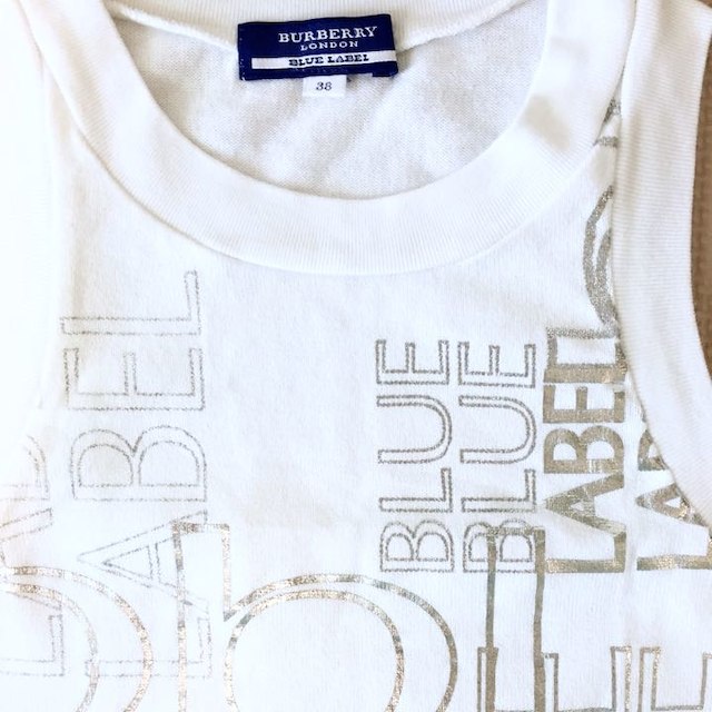 BURBERRY(バーバリー)の【美品】★バーバリー★BURBERRY★ノースリーブ★38★M レディースのトップス(タンクトップ)の商品写真