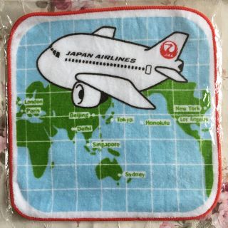 ジャル(ニホンコウクウ)(JAL(日本航空))のミニタオル JAL タオル(タオル/バス用品)