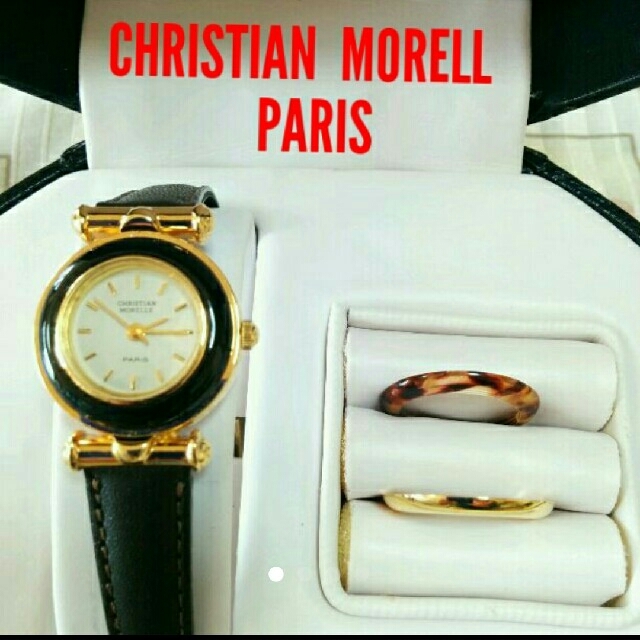 CHRISTIAN PEAU(クリスチャンポー)の6月7日限定♥CHRISTIAN MORELLE PARIS腕時計(クオーツ) レディースのファッション小物(腕時計)の商品写真