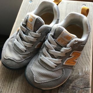 ニューバランス(New Balance)のニューバランス 574 グレー 14㎝(スニーカー)