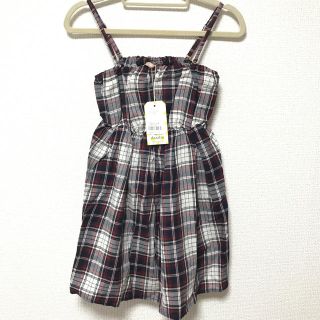 ダズリン(dazzlin)の【新品】ダズリン チェックワンピース(ミニワンピース)