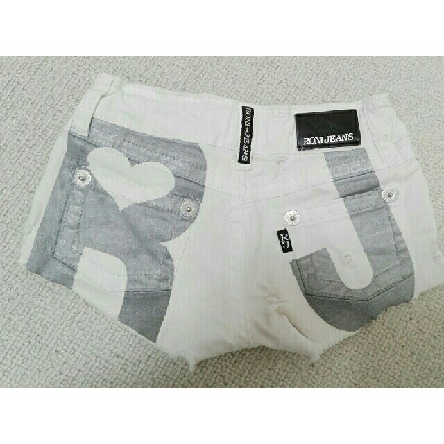 RONI(ロニィ)のおまけ付き♥ハート柄ニット☆レア！Roni JEANS ダメージ＆クラッシュ加工 キッズ/ベビー/マタニティのキッズ服女の子用(90cm~)(パンツ/スパッツ)の商品写真