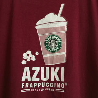 スターバックスコーヒー(Starbucks Coffee)のStarbucks Tシャツ【AZUKI 】(Tシャツ(半袖/袖なし))