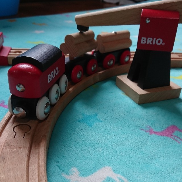 BRIO(ブリオ)のBRIO  電車セット キッズ/ベビー/マタニティのおもちゃ(電車のおもちゃ/車)の商品写真