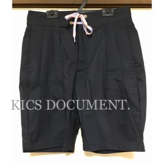 【KICS DOCUMENT.】SARROUEL SHORTS(新品)(ショートパンツ)