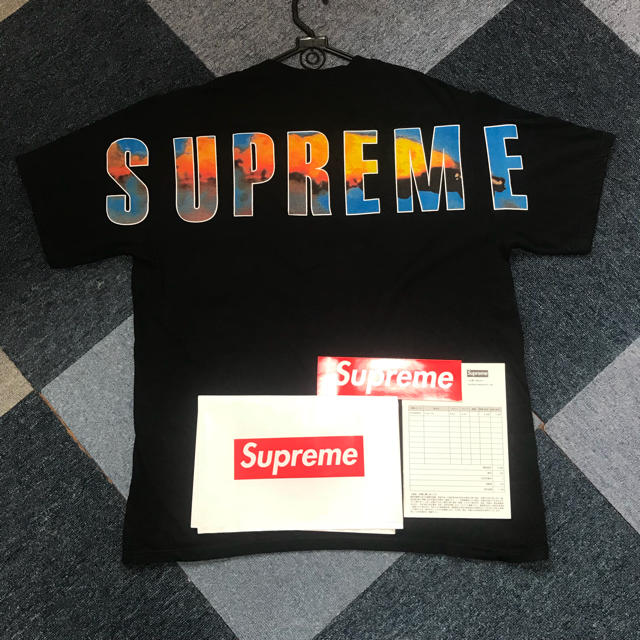 Tシャツ/カットソー(半袖/袖なし)L supreme crash tee black