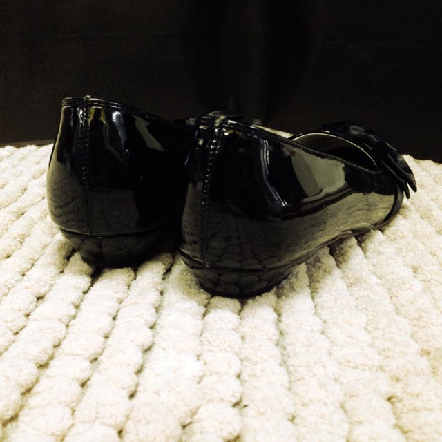 エナメル フラットシューズ レディースの靴/シューズ(ハイヒール/パンプス)の商品写真