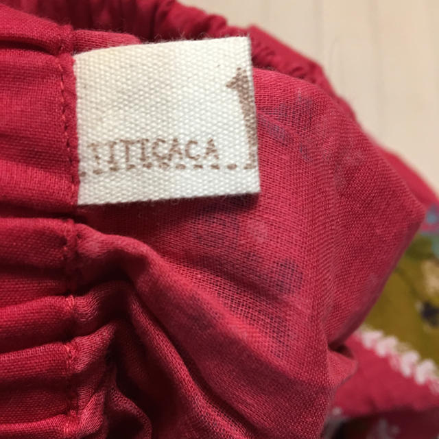 titicaca(チチカカ)のゆーたん09様専用チチカカ マキシスカート 1回使用美品 レディースのスカート(ロングスカート)の商品写真