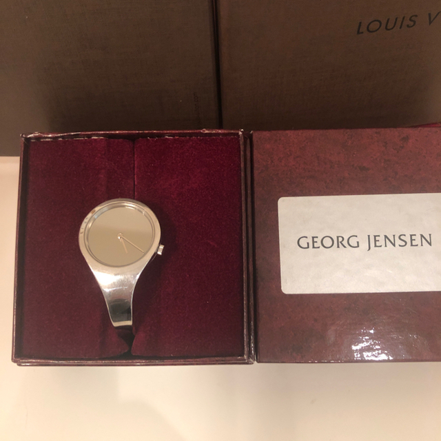 Georg Jensen(ジョージジェンセン)のデンマーク皇族御用達のジョージジェーセン   Sサイズ レディースのファッション小物(腕時計)の商品写真