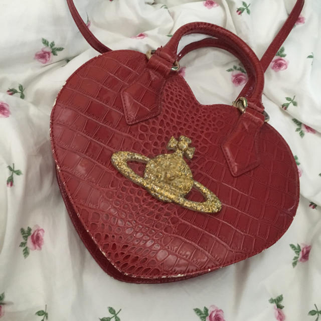 【vivienne westwood】ハートバッグ赤