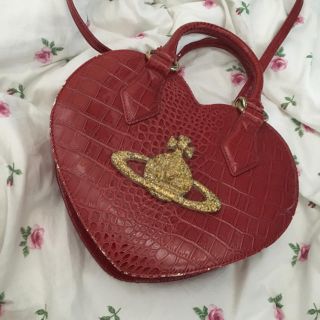 ヴィヴィアンウエストウッド(Vivienne Westwood)の【vivienne westwood】ハートバッグ赤(ハンドバッグ)