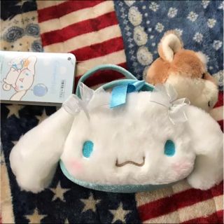 シナモロール(シナモロール)のシナモン ぬいぐるみ付きバッグ(ぬいぐるみ)