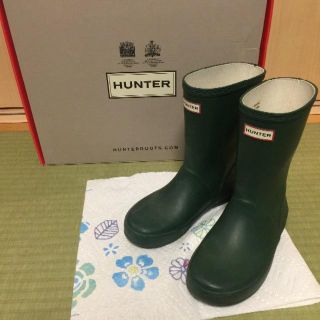 ハンター(HUNTER)のハンター キッズ UK13 レインブーツ(長靴/レインシューズ)