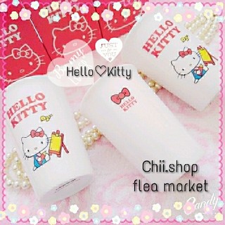 ハローキティ(ハローキティ)の꒰⑅ Hello Kitty コップ 3点セット ⑅꒱(グラス/カップ)